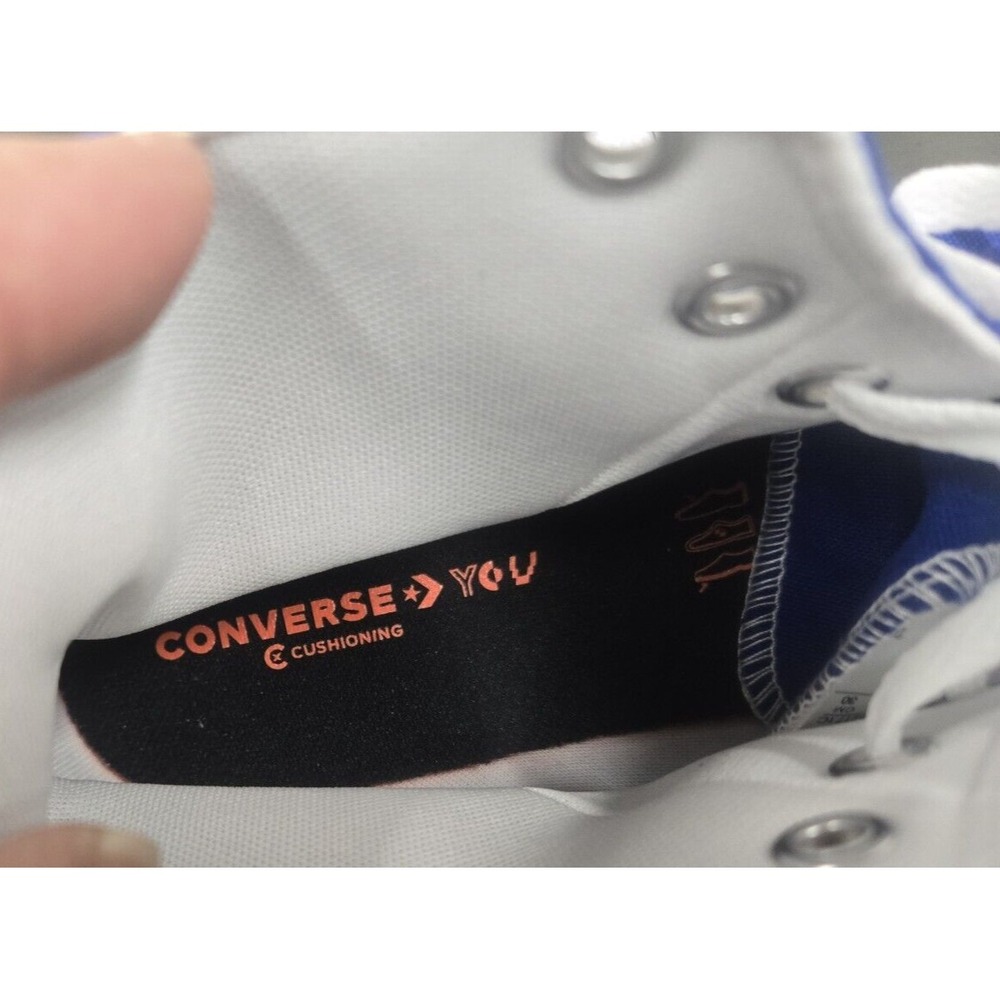 Converse You Chuck Taylor All Star  Blue High  Sneakers    3A Mens11.5/w13.5 - Picture 9 of 9